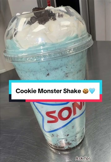 Cookie Monster Shake at Sonic: A Sweet Delight!