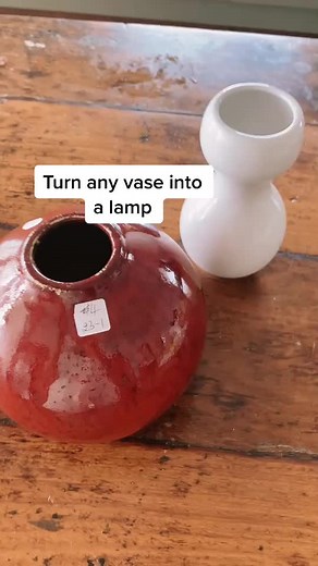 DIY Vase Upcycle: Transforming a Vase into a Stylish Lamp