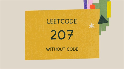 leetcode 力扣 207 Course Schedule
