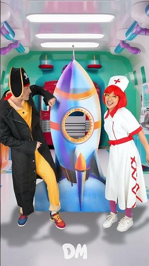 Damoose Doctor and Pirate #kidssongs