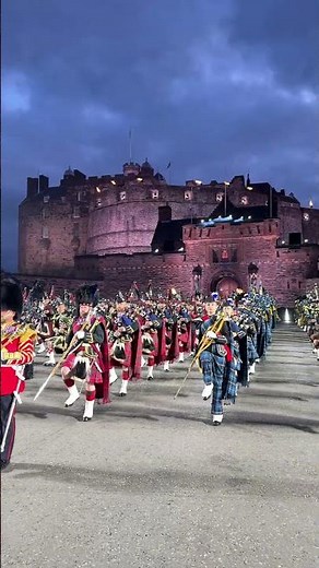 The magic of the Edinburgh Military Tattoo ✨ | Edinburgh Castle | Visit Scotland 💙