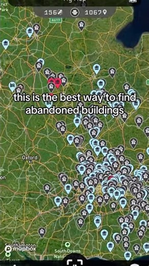 the best way on how to find abandoned buildings #urbanexploring #abandonedbuildings #fyp