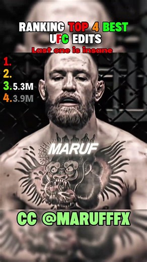 The #1 UFC Edit Will Give You Chills 🥶 #shorts