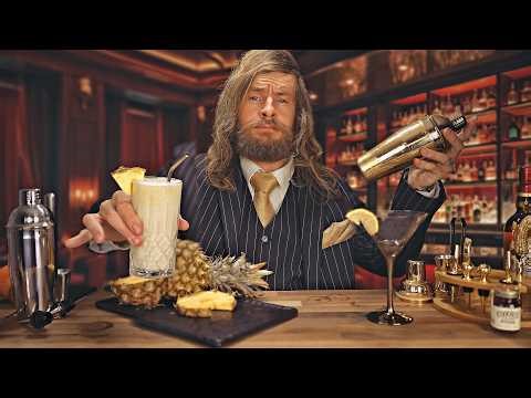 ASMR LUXURY Late Night Sophisticated Cocktail Bar