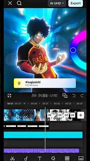 Blue Lock Characters Ranked by Popularity 🔥 | Capcut Tutorial