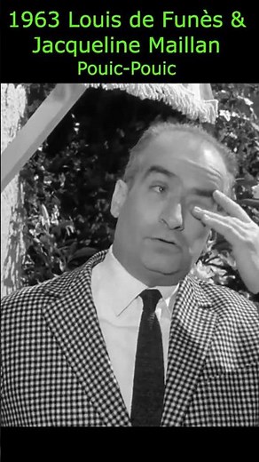 Louis de Funès & Jacqueline Maillan déchaînés 😂 | Pouic-Pouic – Scène culte (1963) #cinemafrancais