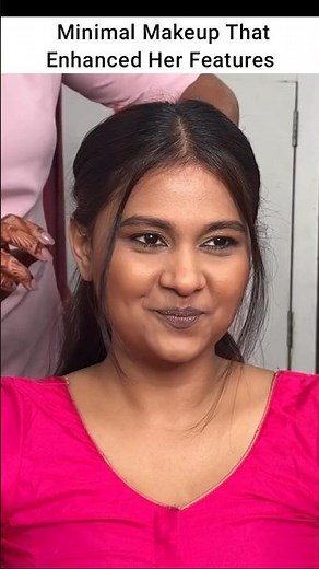 Minimal glam| By artistryby_sree #shorts #makeuptutorial #bridalmakeup #wedding #hairstyle #bride