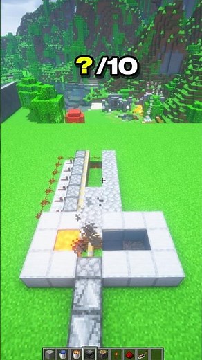 Easy Cobblestone Farm in Minecraft – Redstone | CupSapling #minecraft #redstone #shorts