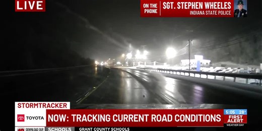 Indiana's snow plow tracker