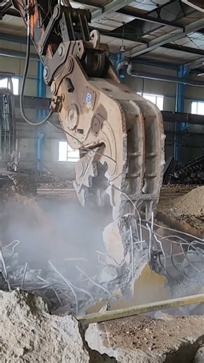 Amazing Sterling Demolition excavator mounted attachments