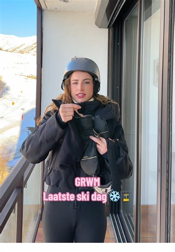Laatste ski dag: Get Ready With Me! 🎿❄️