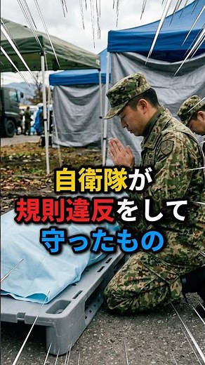 [Japan Self-Defense Forces] The identity of the unit that "showered" the bodies of the victims of...