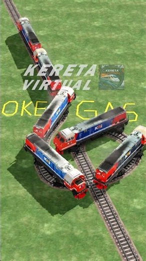 OKE GAMS #keretaapi #kereta #train #railway #india #automobile #shorts #fyp #viral #lucu