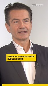 Der ORF hat in Kooperation mit dem TV-Sender Canal die gemeinsame Sendung „Mehr Fußball – Die Champions-League-Highlights“ mit allen Toren und den besten Szenen aller Spieltage der Königsklasse präsentiert. ORF-Generaldirektor Roland Weissmann freut sich darüber, dass die Champions-League wieder im ORF zu sehen ist. | ORF Sport