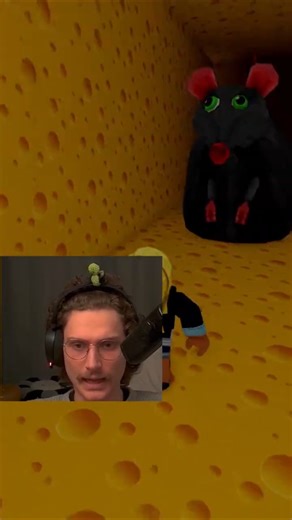 Roblox cheese escape - opzoek naar kaas #gaming #horrorgamer #nl #jumpscare