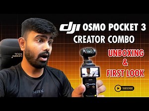 DJI Osmo Pocket 3 Creator Combo | Unboxing and First Look | Best camera for vlogging in 2025?