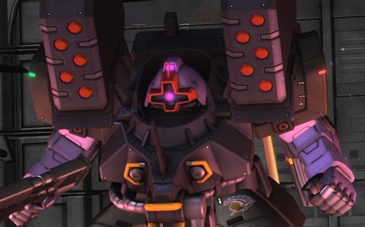 PS5高达战斗行动2机体演示&注释：力克大魔[复合装备]（MS-09R）