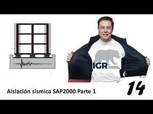 Aislación sísmica parte 1 - Elementos link Lineal y No lineal (Aisladores SAP2000)