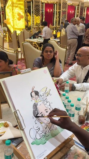 LIVE Caricature Drawing 🔥 Turning Faces into Funny Art!
