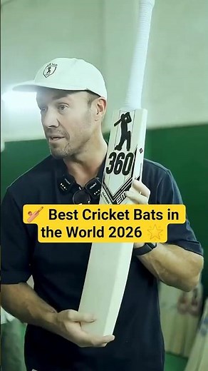 💯🏏 The Ultimate List of the Best Cricket Bats 😱 #shorts
