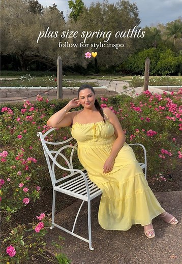 Plus Size Spring Outfit Inspiration for Curvy Style