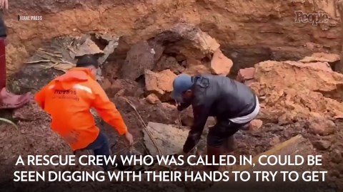 Infrastructure Worker Dies After Being Buried Alive by a Collapsed Road He Was Inspecting