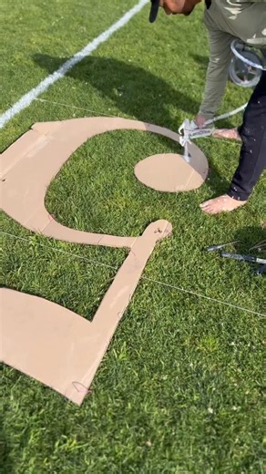 BTS in sports is so interesting because you can have someone who has never done something before, setting something up for a game that multimillion dollar athletes are going to be competing in. Thankfully, my goal is always to give players the safest playing surface possible and a visually pleasing field for the fans and cameras to see 🎥🏈 #behindthescenes #bts #sports #football #fieldcrew | J Sprays