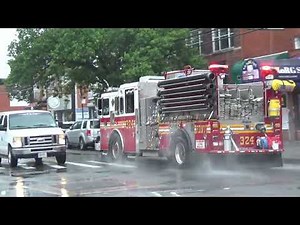 FDNY Engine 324 responding to a Collapse