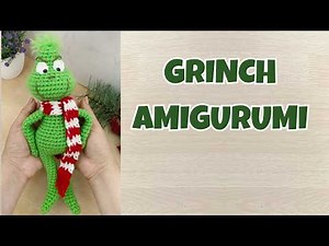 HOW TO CROCHET THE GRINCH: Step by Step Amigurumi Tutorial 🎄💚