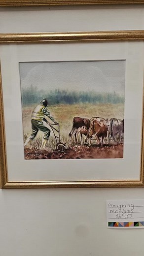 Blessing's watercolours are just exquisite! #art84 #harare #zimbabwe #zimbabweartist #zimbabweart | Art84