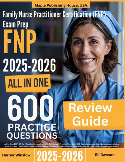 FNP Study Guide: All-in-one FNP Certification Review Guide + 4 Set of Full-length Practice Tests (600 Questions),ancc Fnp Exam Review - Etsy