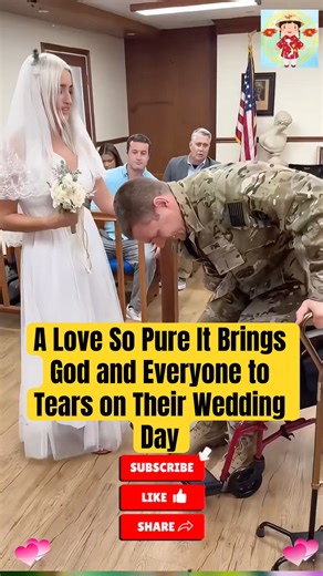 A Love So Pure It Brings God and Everyone to Tears on Their Wedding Day #wedding