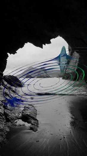 This Is What Music Looks Like 👁️ Mark Eliyahu Spiral Art #Shorts