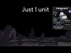 Critical tower defense 2 Beating Lost Islands Solo hard mode with only 1 unit