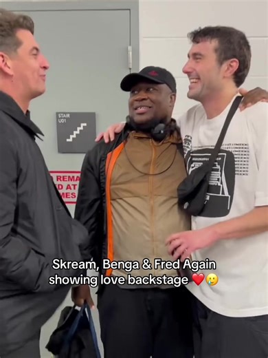 Mutual respect all around 🙏 @Skream & Benga @Fredagainagain #electronicmusic #dubsteptiktok #fredagain #newmusic #bassmusic
