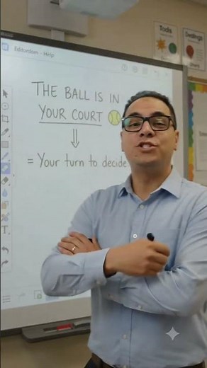 The Ball Is in Your Court Meaning 🎾 | English Idiom Explained