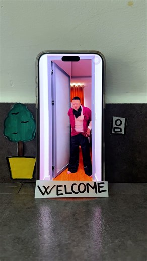 Please ring the doorbell.😂 ドアベルを鳴らしてください。