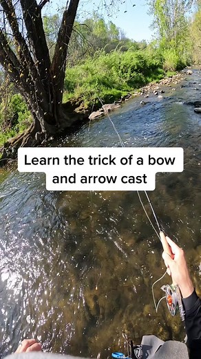 A bow and arrow cast is a technique that is worth learning. It can be very handy for certain situations. #flyfishing #flyfishingtips #flyfishdelawhere #flyfishingtechniques #flyfishingtrout #flyfishinglife #fishingtips #fishingrods #lidrig #douglasflyfishing #fishing #simms #simmsflyfishing #orvis #orvisflyfishing #flyfish #flyfisher #fisherman #fishermen #fishermanslife