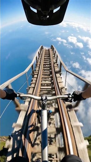 What Happens If You Bike on a Roller Coaster?