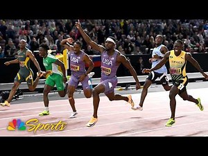 Kenny Bednarek STUNS the field with 100m upset win at Ultimate Championship | NBC Sports