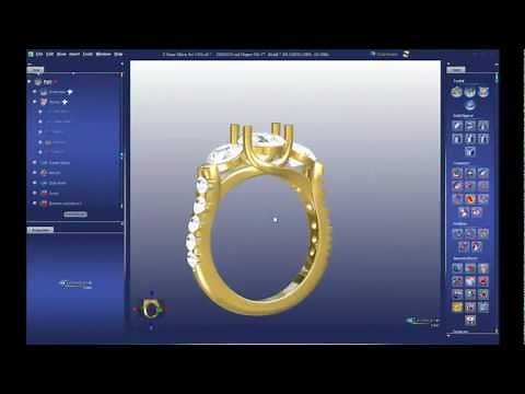 Most Powerful Tools - 3DESIGN CAD 7 Jewelry Design Software