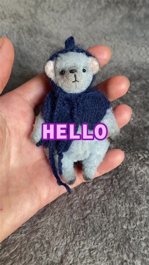 Mini Teddy Bear: Handcrafted Soft Toy Collection