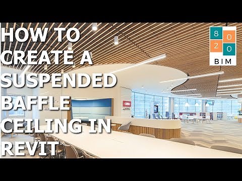 How to Create Baffle Ceiling in Revit