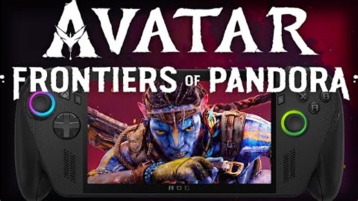 《阿凡达：潘多拉边境》ROG XBOX ALLY X 性能测试 第三人称补丁更新：Ryzen AI Z2 Extreme