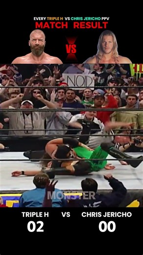Every Triple H vs Chris Jericho PPV Match Result