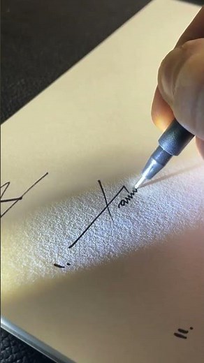 How to sign the letter X? #signature #youtubeshorts #viralvideo #shorts