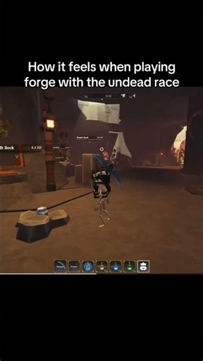 HOW IT FEELS PLAYING UNDEAD RACE IN THE FORGE ☠️