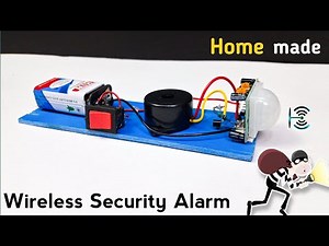Wireless Security Alarm System || Motion Detector Sencor