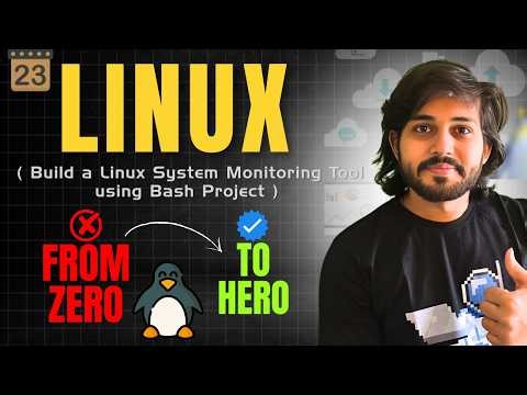 Day 23 | Build a Linux System Monitoring Tool using Bash Project