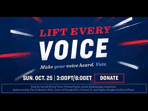 2020 Lift Every Voice GOTV Benefit Concert